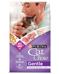 Cat Chow Gentle: estómago y piel sensibles
