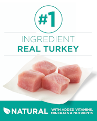 number one ingredient is real turkey