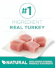 number one ingredient is real turkey