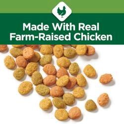 elaborado con carne real de pollo de granja