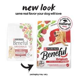 Beneful Originals Farm-Raised Beef Natural Dry Dog Food new look