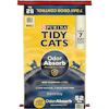 Tidy Cats Non-Clumping Odor Absorb Litter package front
