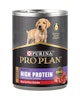 Alimento húmedo para cachorros Pro Plan Sport con alto contenido de proteínas de carne de res y arroz