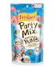 Friskies Natural Yums Party Mix Cat Treats with Real Tuna 