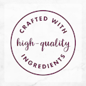 Crafted with real high-quality ingredients