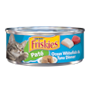 Alimento húmedo para gatos Friskies paté sabor a cena de pescado blanco marino y atún