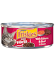 Alimento húmedo para gatos Friskies filetes de primera con salmón y carne de res en salsa
