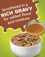 Smothered rich gravy for added flavor and moisture