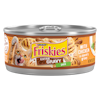 Friskies Extra Gravy Paté With Chicken In Savory Gravy Wet Cat Food package.