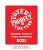 Votado como “Producto del año” en la encuesta al consumidor sobre innovación de productos de 2021