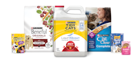 A selection of products from Purina.com