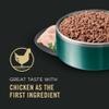 Excelente sabor con carne de pollo como ingrediente principal.