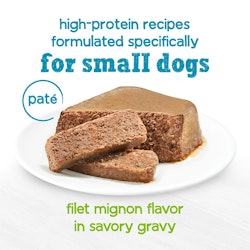 beneful incredibites pate filet mignon high protein recipes formulated specifically for small dogs