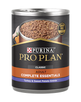 Purina Pro Plan Complete Essentials Grain Free Entrée Turkey & Sweet Potato Entrée Classic Wet Dog Food