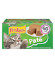 Alimento húmedo para gatos Friskies Paté en paquete variado de 60 unidades