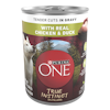 Purina ONE® True Instinct Tender Cuts in Gravy Dog Food Formula With Real Chicken & Duck 