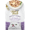 Purina Fancy Feast Appetizers Grain Free Wet Cat Food Complement Skipjack Tuna Appetizer with a Sole Cat Food Topper