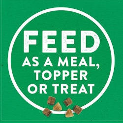 Feed as a meal, topper or treat