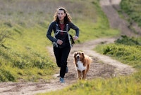 Running With Dog