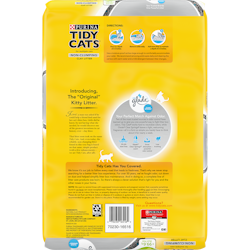 Tidy Cats Non-Clumping Glade Clear Springs package back