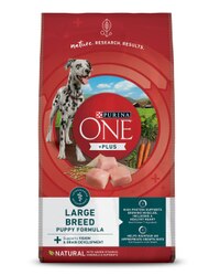 Alimento seco para perros con fórmula para cachorros de raza grande Purina ONE® +Plus