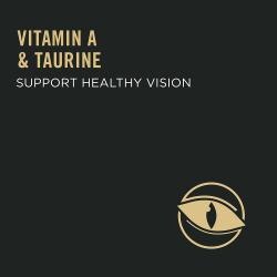 Vitamin A & Taurine support healthy vision