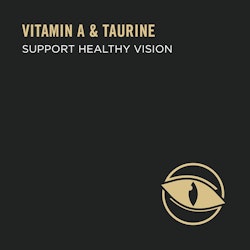 Vitamin A & Taurine support healthy vision