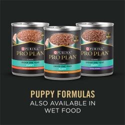 Puppy Formulas Also Available In Wet Food