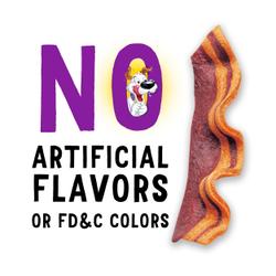 sin saborizantes ni colorantes artificiales según la Ley Federal de Alimentos, Medicamentos y Cosméticos (Federal Food, Drug, and Cosmetic Act, FD&C)