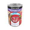 Purina ONE +Plus Vibrant Maturity Adult 7+ Classic Ground Turkey & Barley front of pack