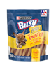 Pequeños bocadillos masticables Busy y Beggin’® Twist’d para perros extra pequeños