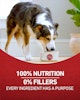 100 percent nutrition, 0 percent fillers, Every ingredient has a purpose