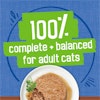 100% complete and balanced for adult cats.