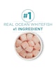 real ocean whitefish is the number one ingredient