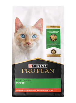 Fórmula especializada para gatos domésticos de salmón y arroz Purina Pro Plan