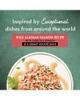 Inspired by exceptional dishes from around the world