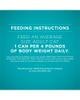 feeding guidelines