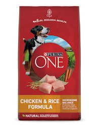 purina one chicken and rice formula