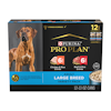 Pro Plan Specialized Large Breed Chicken & Rice and Beef & Rice Wet Dog Food in Gravy Variety Pack