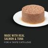 Made with real ocean salmon & tuna for a taste cats love