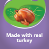 made with real turkey