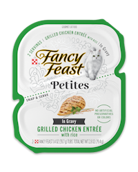 Petites grilled chicken in gravy package