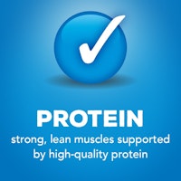 strong, lean muscles supported by high-quality protein