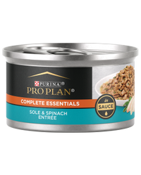 pro plan sole spinach sauce wet cat food