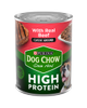 Purina Dog Chow High Protein Classic Ground Wet Dog Food With Beef