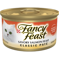 Fancy Feast Classic Paté Savory Salmon Gourmet Wet Cat Food