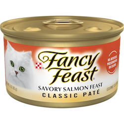 Fancy Feast Classic Paté Savory Salmon Gourmet Wet Cat Food
