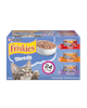 Paquete surtido de 24 unidades de alimento húmedo para gatos Friskies Tiras