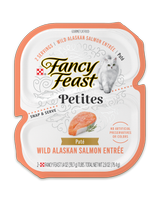 Petites de paté de salmón salvaje de Alaska