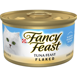 Purina Fancy Feast Wet Cat Food Flaked Tuna Feast